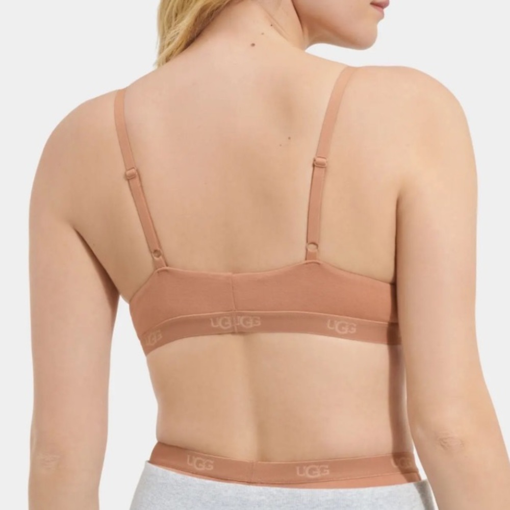 NWT UGG Francis Pink Triangle Bralette Seamless Comfort size M or XL - Picture 6 of 14